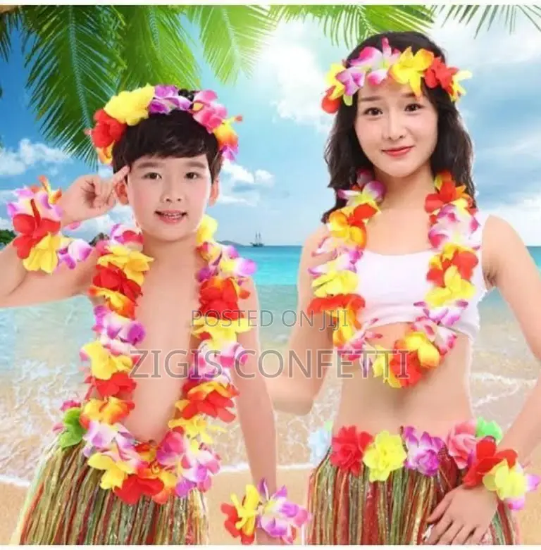 Hawaiian Leis Flower Necklace