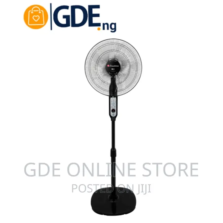 Binatone 18inch Rechargeable Standing Black RCF-1865