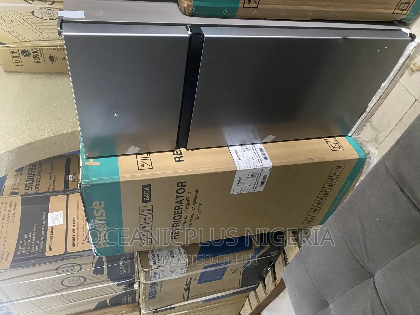 Hisense 124l Double Door Refrigerator With Warranty Card