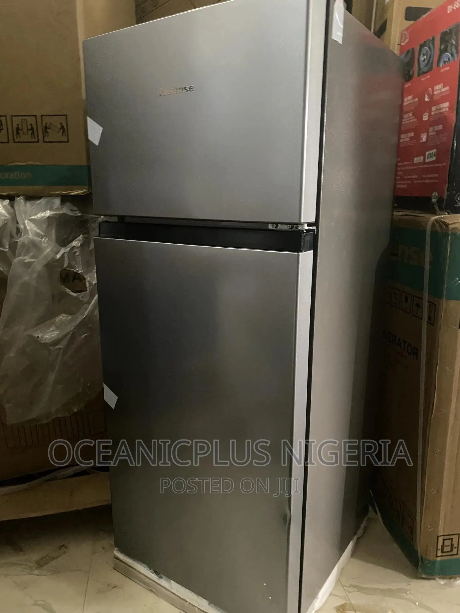 Hisense 124l Double Door Refrigerator With Warranty Card