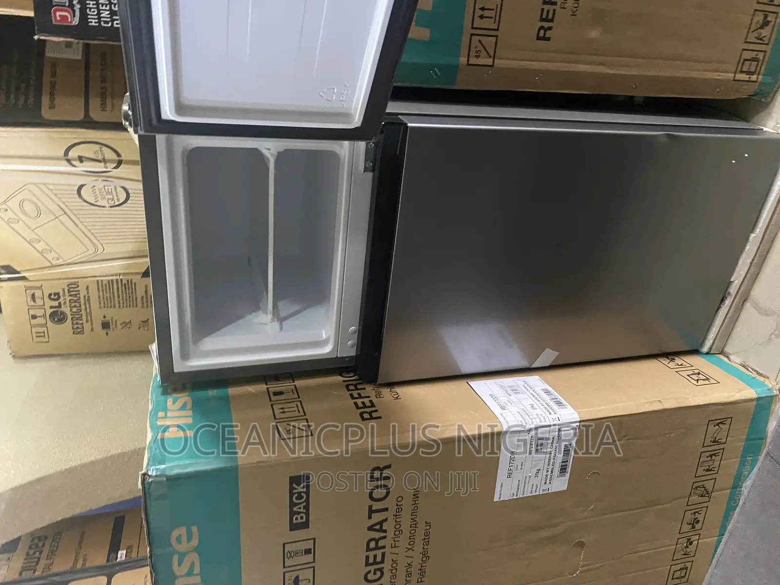 Hisense 124l Double Glass Refrigerator