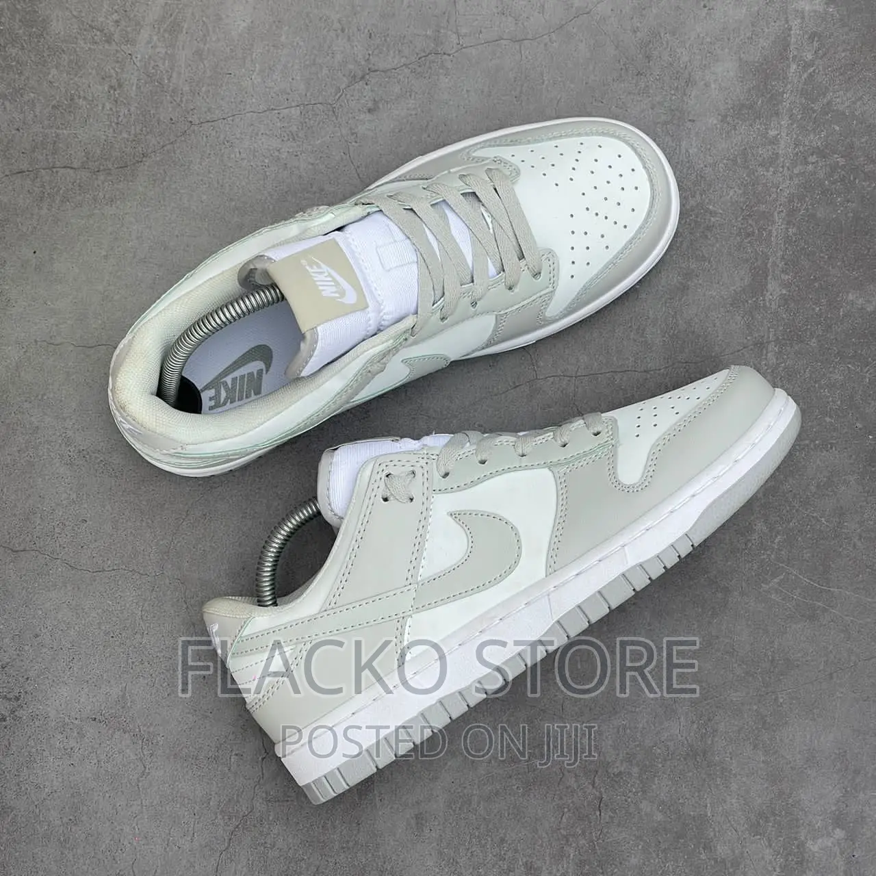 Original Nike Dunk Low Grey Fog Sneakers