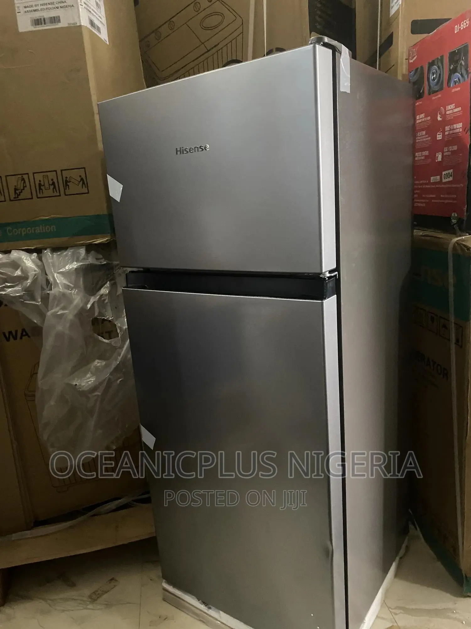 Hisense 124l Top Refrigerator-Glass Shelf Tray