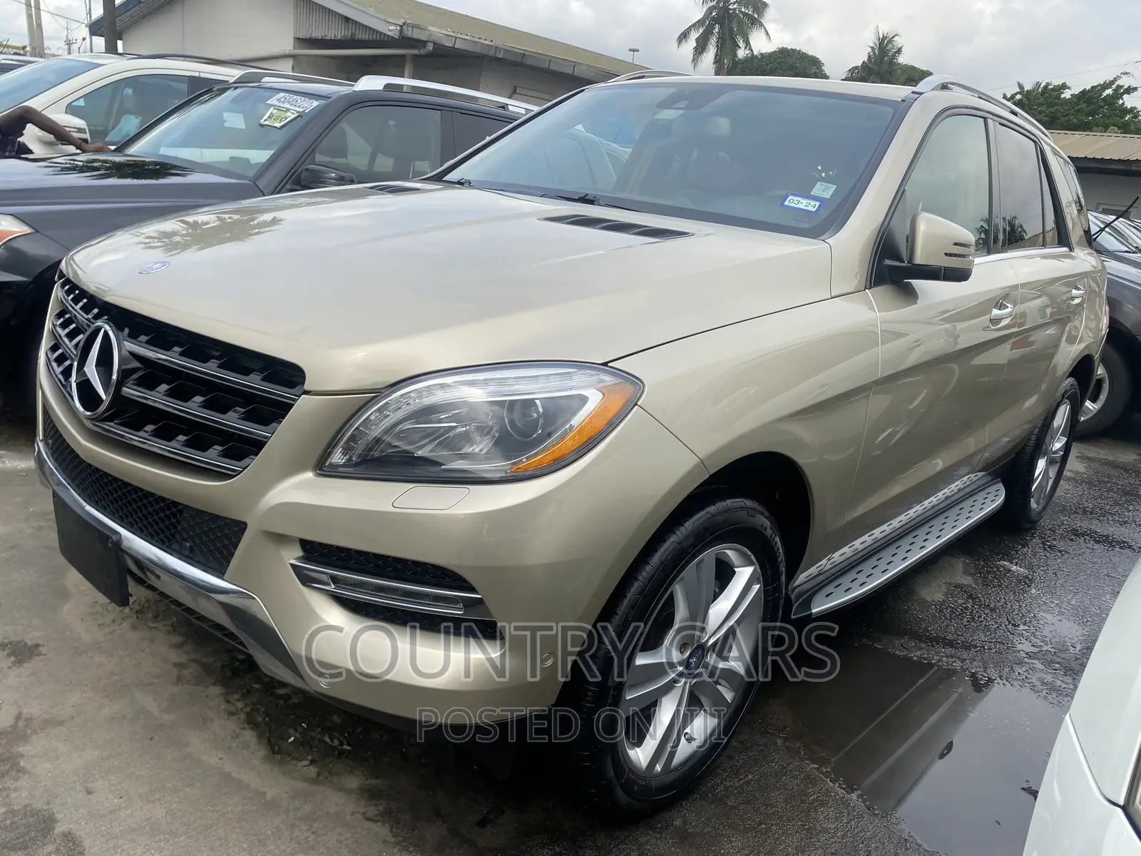 Mercedes-Benz M Class 2014 Gold