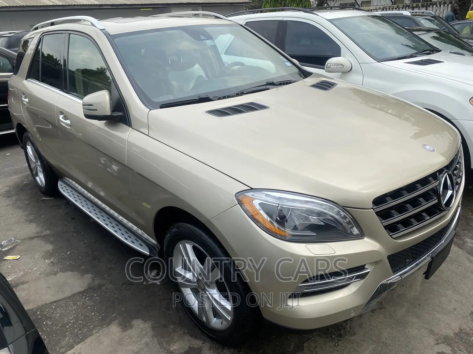 Mercedes-Benz M Class 2014 Gold