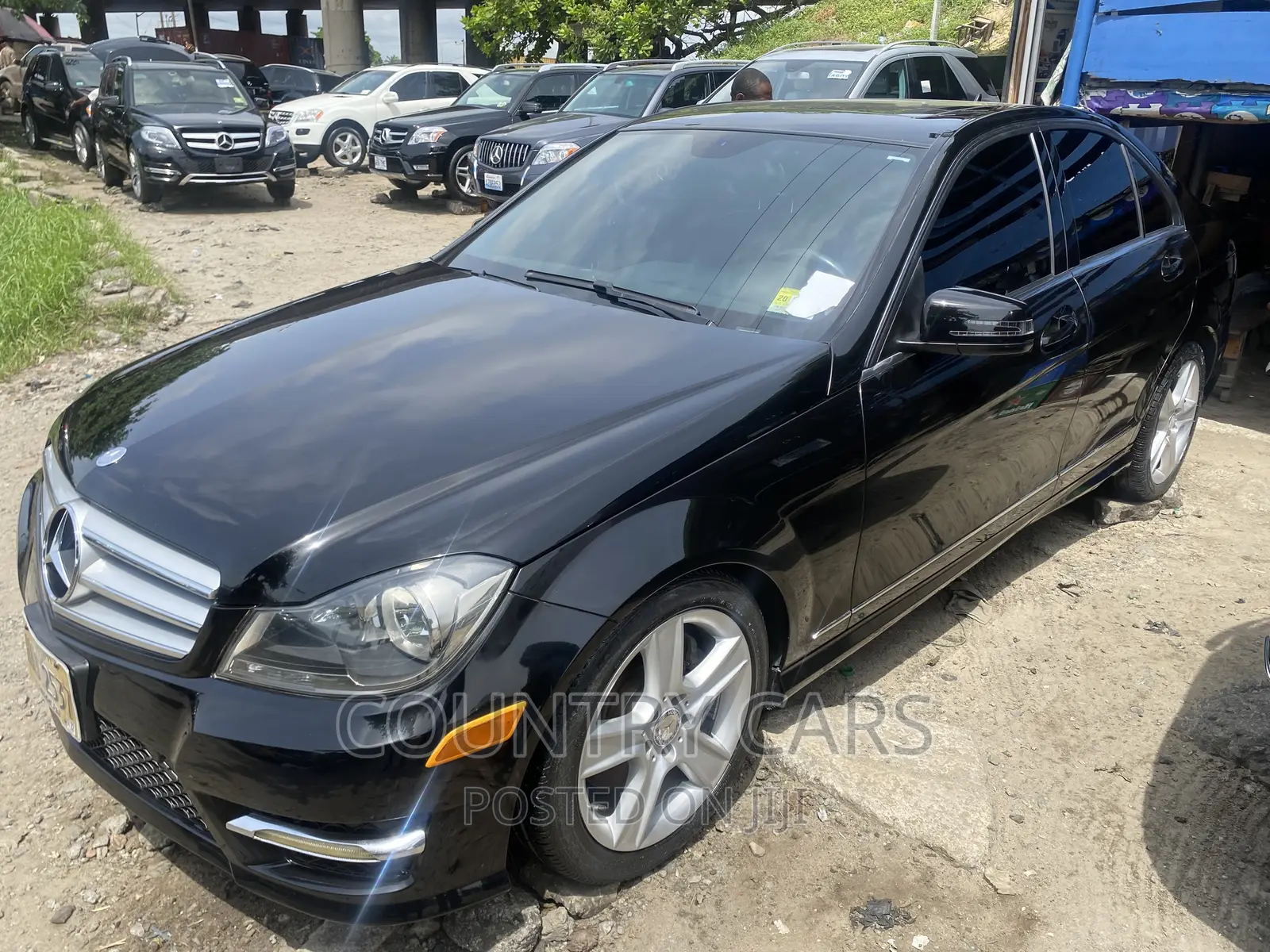 Mercedes-Benz C300 Sport 4Matic Sedan AWD (3.5L 6cyl 7A) 2013 Black