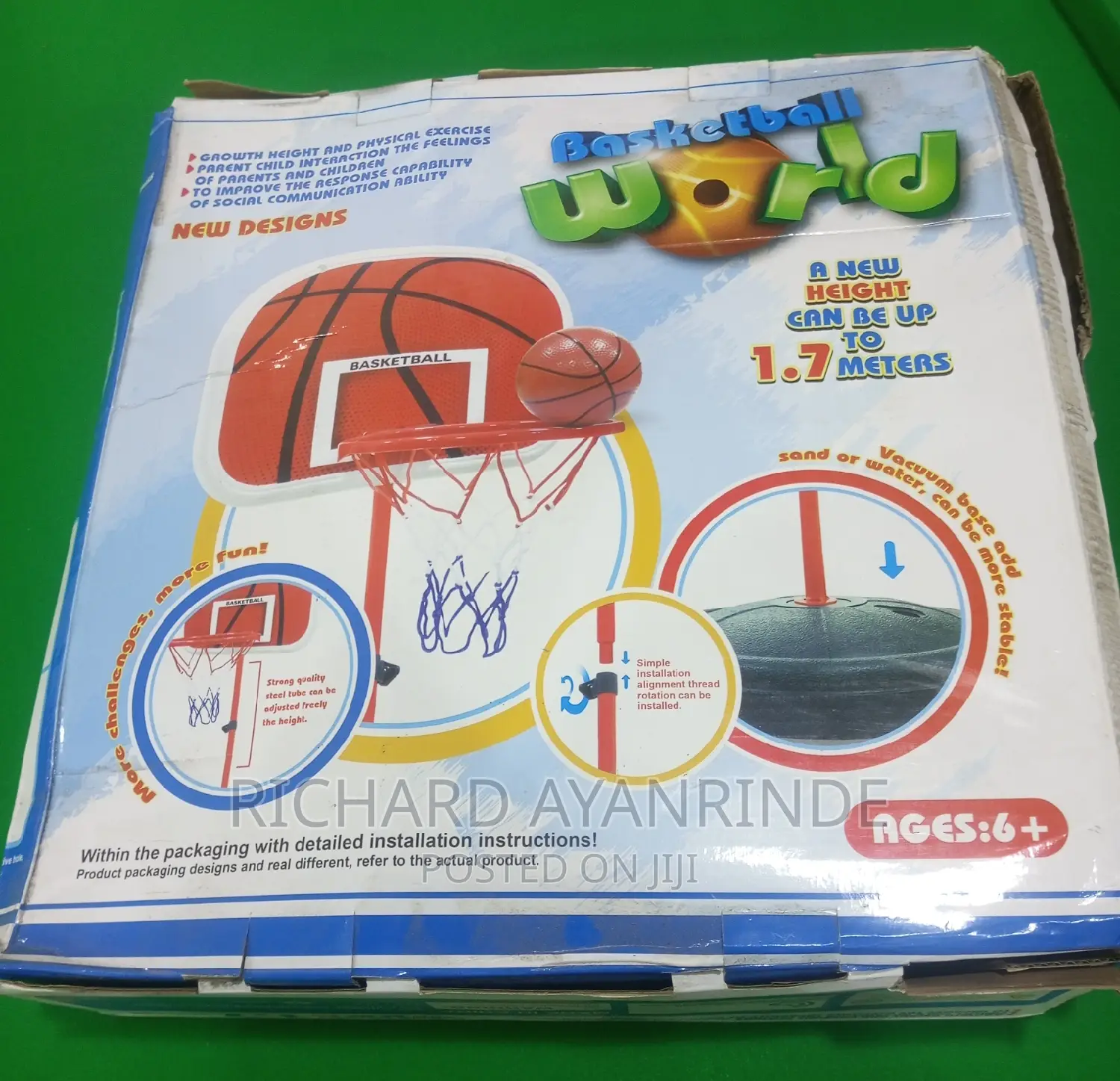 Children Basketball World Game