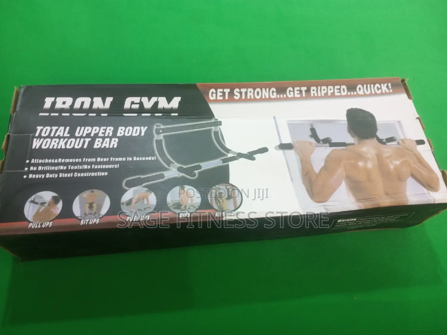 IRON GYM (Total Upper Body Workout Bar)