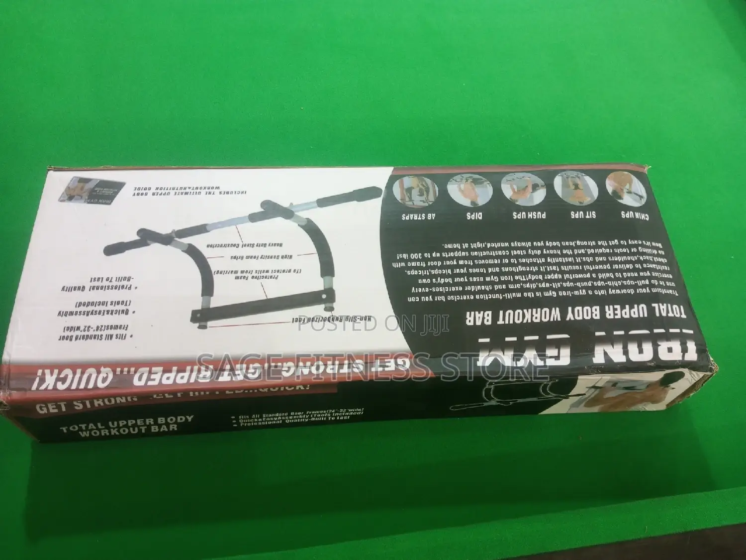 IRON GYM (Total Upper Body Workout Bar)