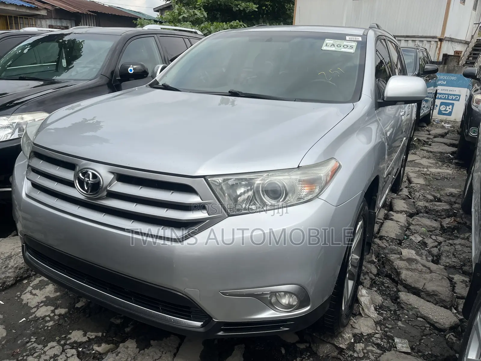 Toyota Highlander Limited 3.5l 4WD 2013 Silver