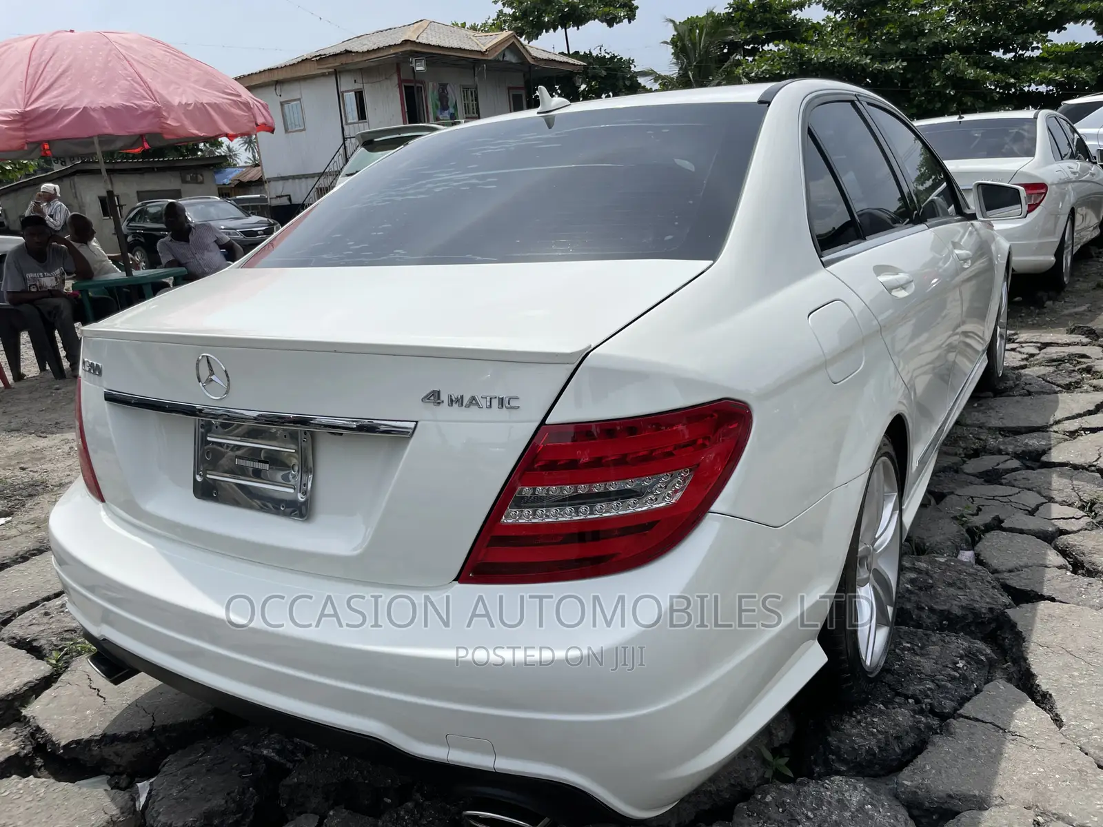 Mercedes-Benz C300 Luxury 4Matic Sedan AWD (3.5L 6cyl 7A) 2013 White