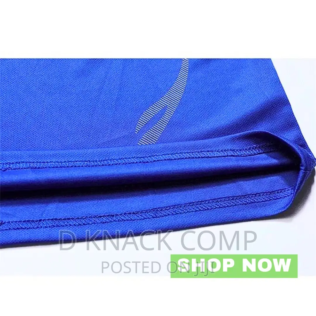 Gym Wear, Sports Wear T-Shirt Short Sleeve - Blue