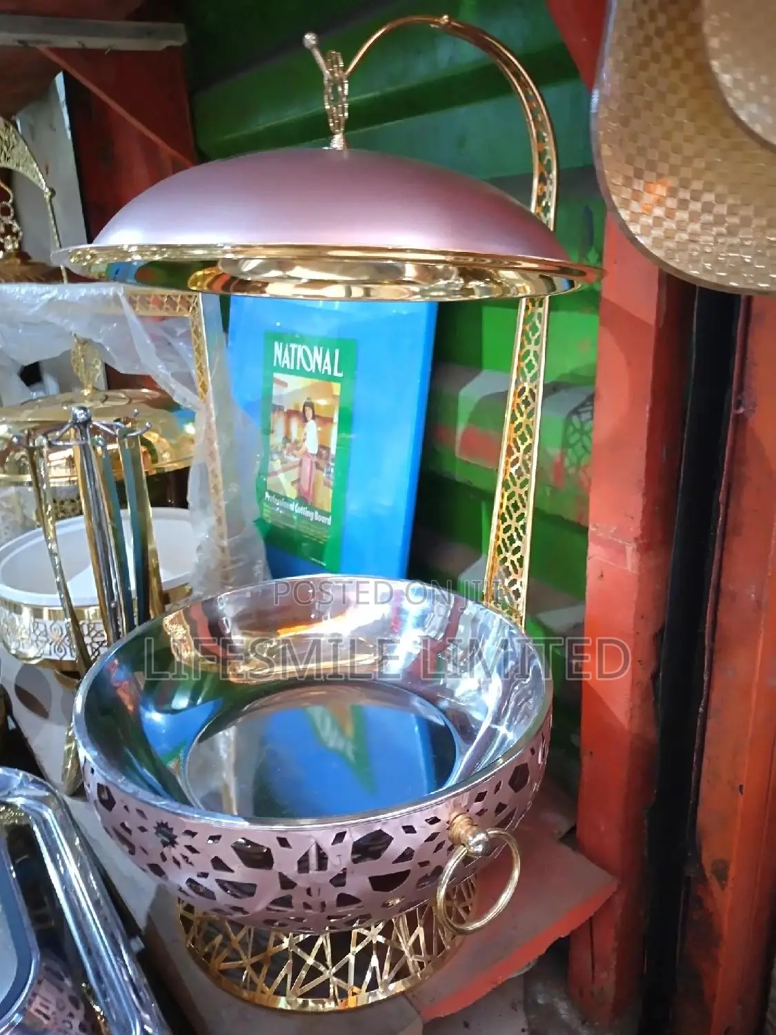 New Morden Round Chaffing Dishes