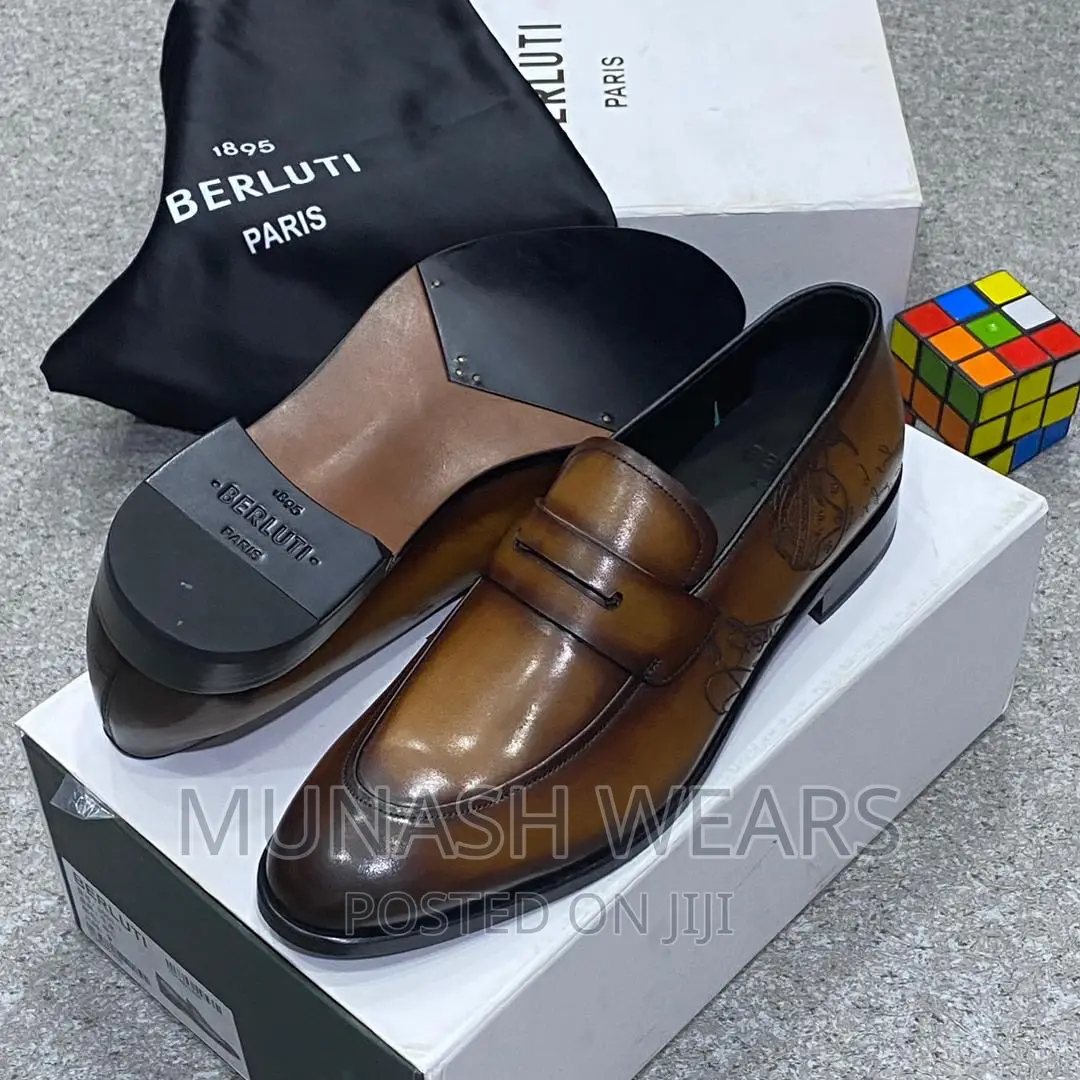 Italian Leather Berluti Luxury Shoe