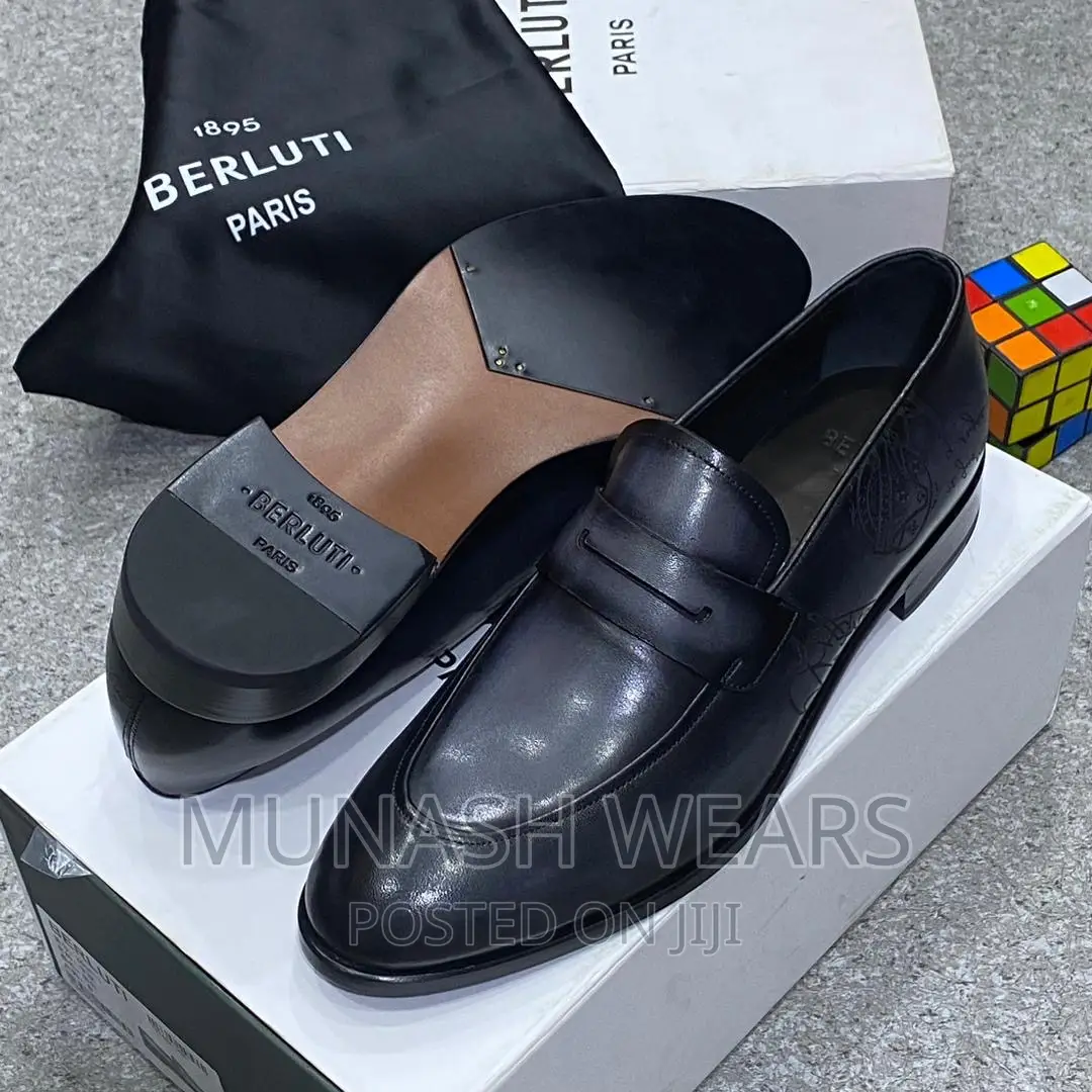 Italian Leather Berluti Luxury Shoe