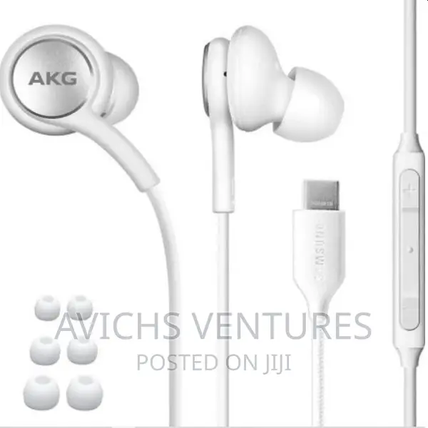 Akg Usb Type-C White Wired Earphones
