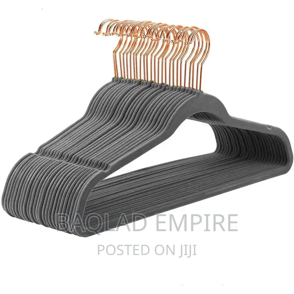 10pcs Non-Slip Velvet Clothing Hangers