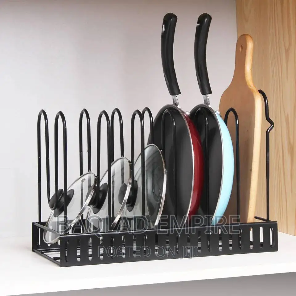 Pots and Pans Organizer Rack Multi-Layer Iron Wire Bilateral
