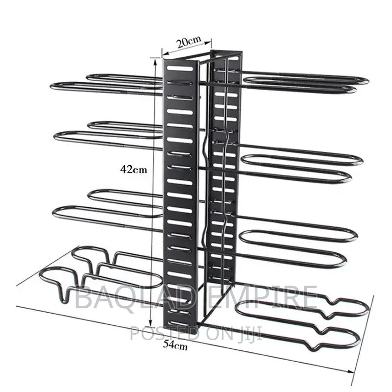 Pots and Pans Organizer Rack Multi-Layer Iron Wire Bilateral