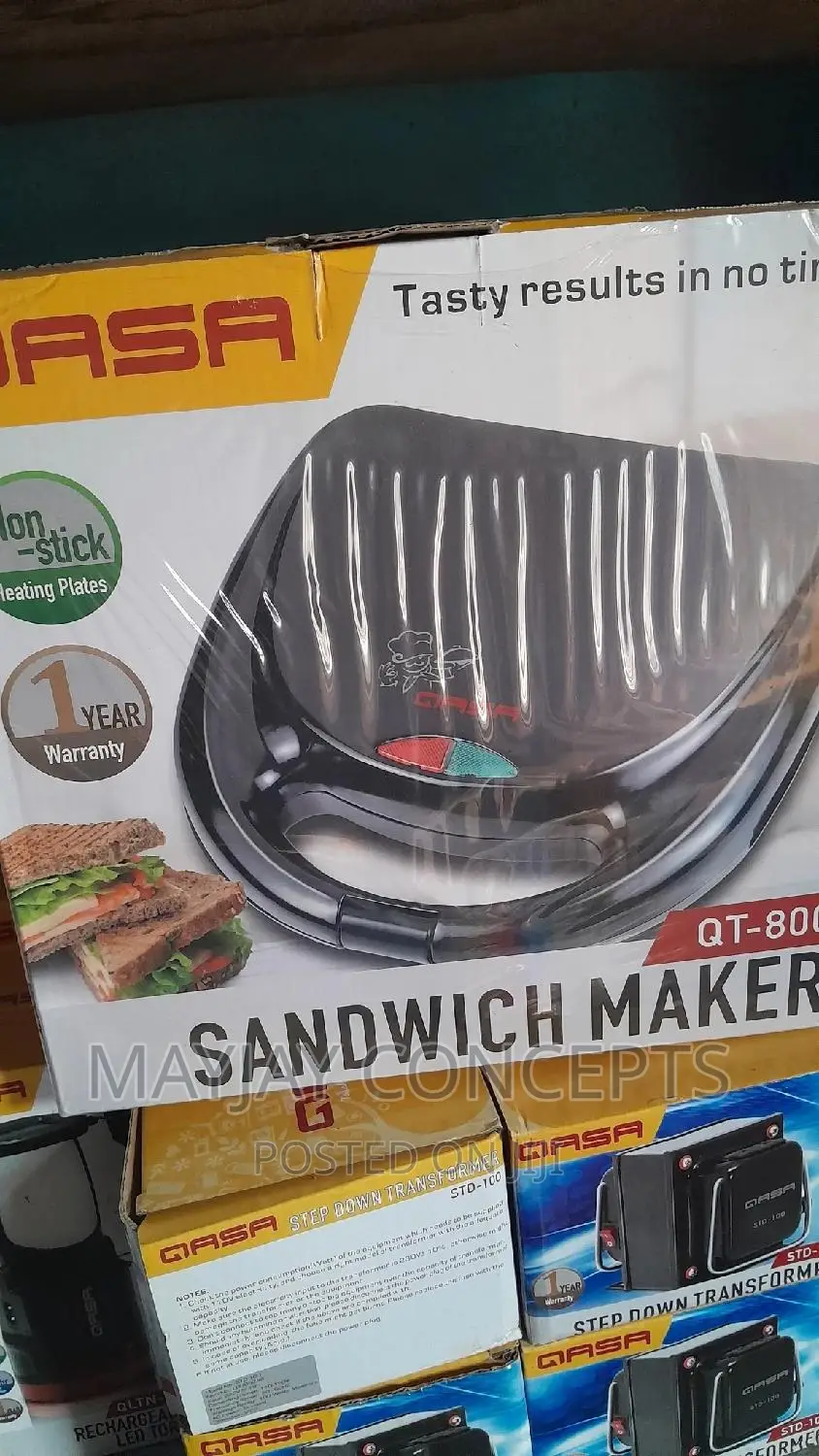 Sandwich Maker and Toasting Machine-2 Slices