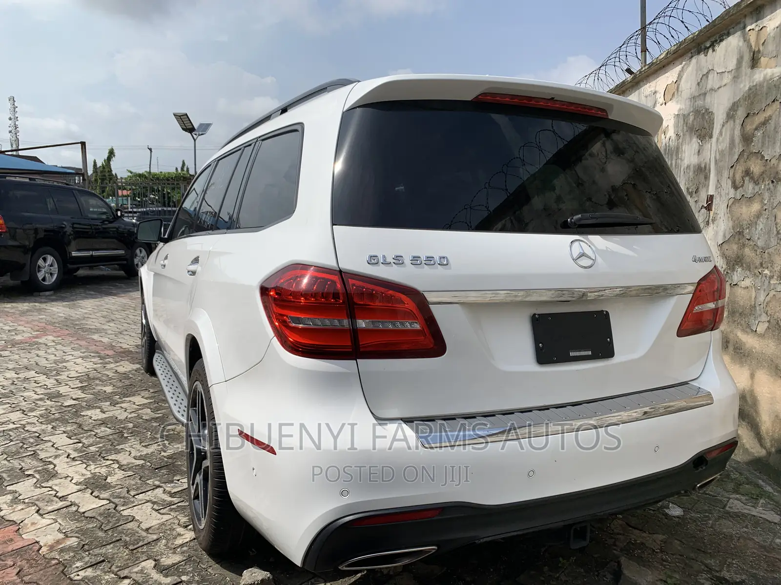 Mercedes-Benz GLS-Class GLS550 4MATIC 2018 White