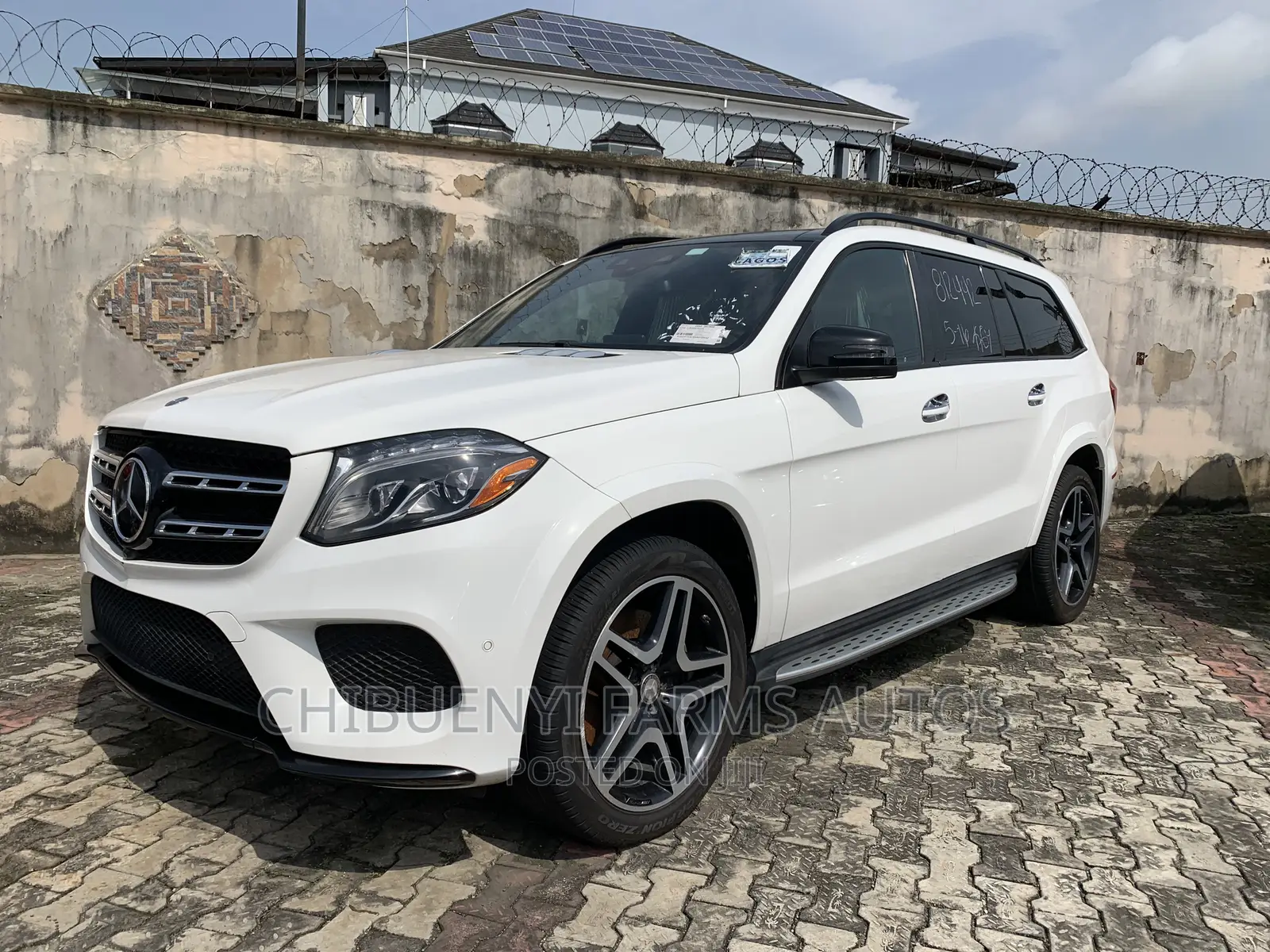 Mercedes-Benz GLS-Class GLS550 4MATIC 2018 White