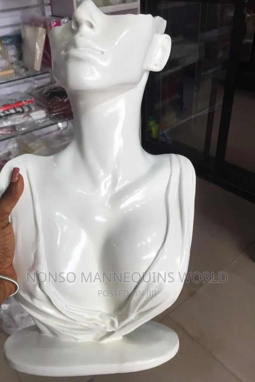 Ceramic Necklace/Jewelry Display Mannequin