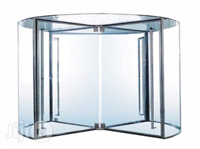 Automatic Revolving Door Installation In Nigeria By Teso Tech Limited
