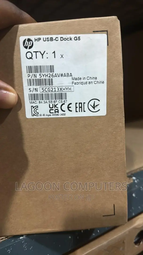Hp Usb Type-C Dock G5