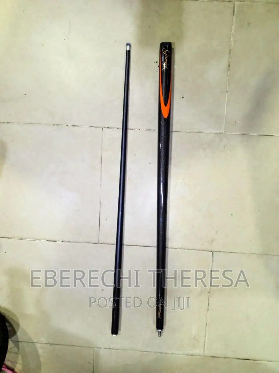 Fiber 2 Piece Snooker Cue Stick