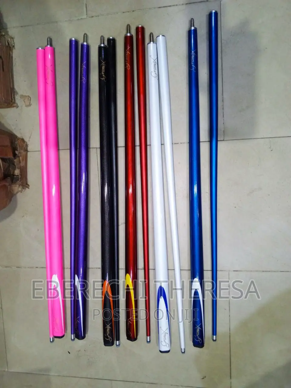 Fiber 2 Piece Snooker Cue Stick