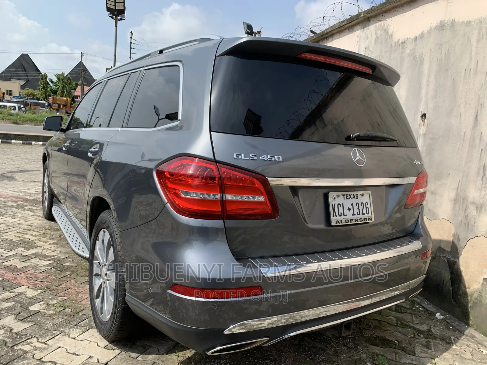 Mercedes-Benz GLS-Class GLS450 4MATIC 2018 Gray