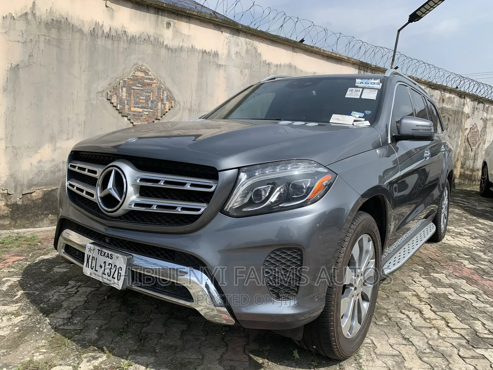 Mercedes-Benz GLS-Class GLS450 4MATIC 2018 Gray