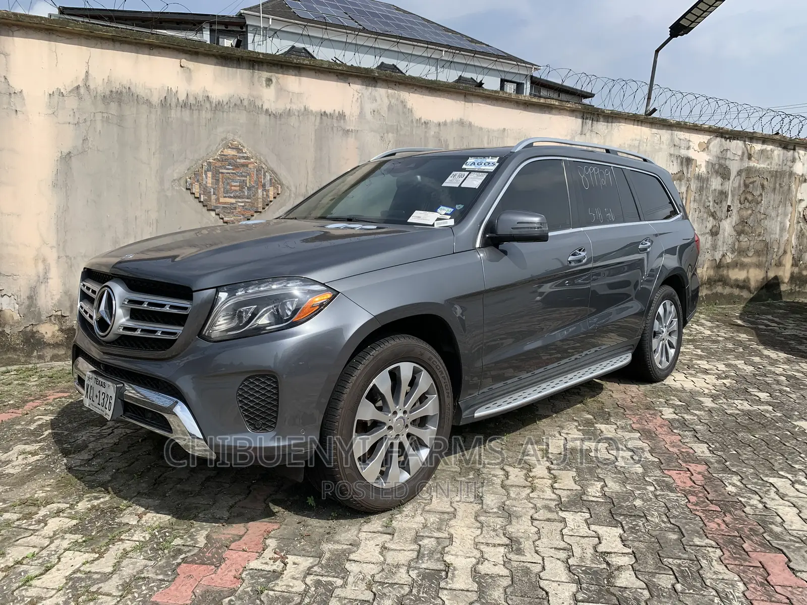 Mercedes-Benz GLS-Class GLS450 4MATIC 2018 Gray
