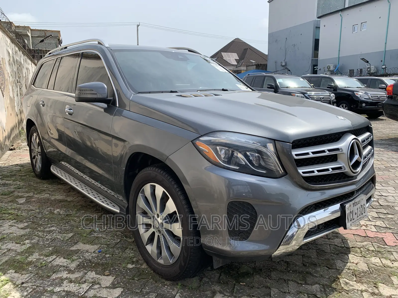 Mercedes-Benz GLS-Class GLS450 4MATIC 2018 Gray