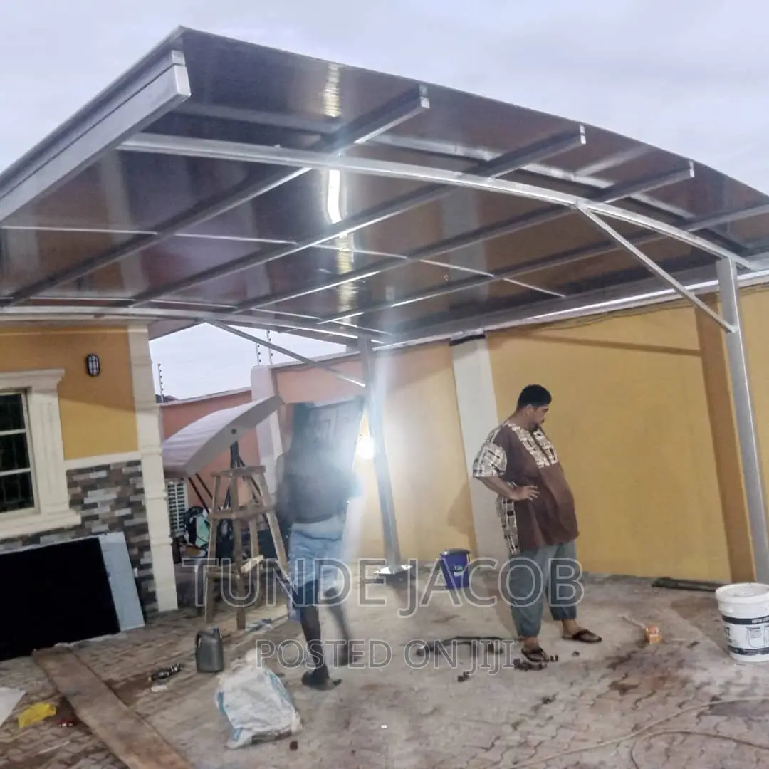 Carport Made With Full Steel and Dampalon Sheet