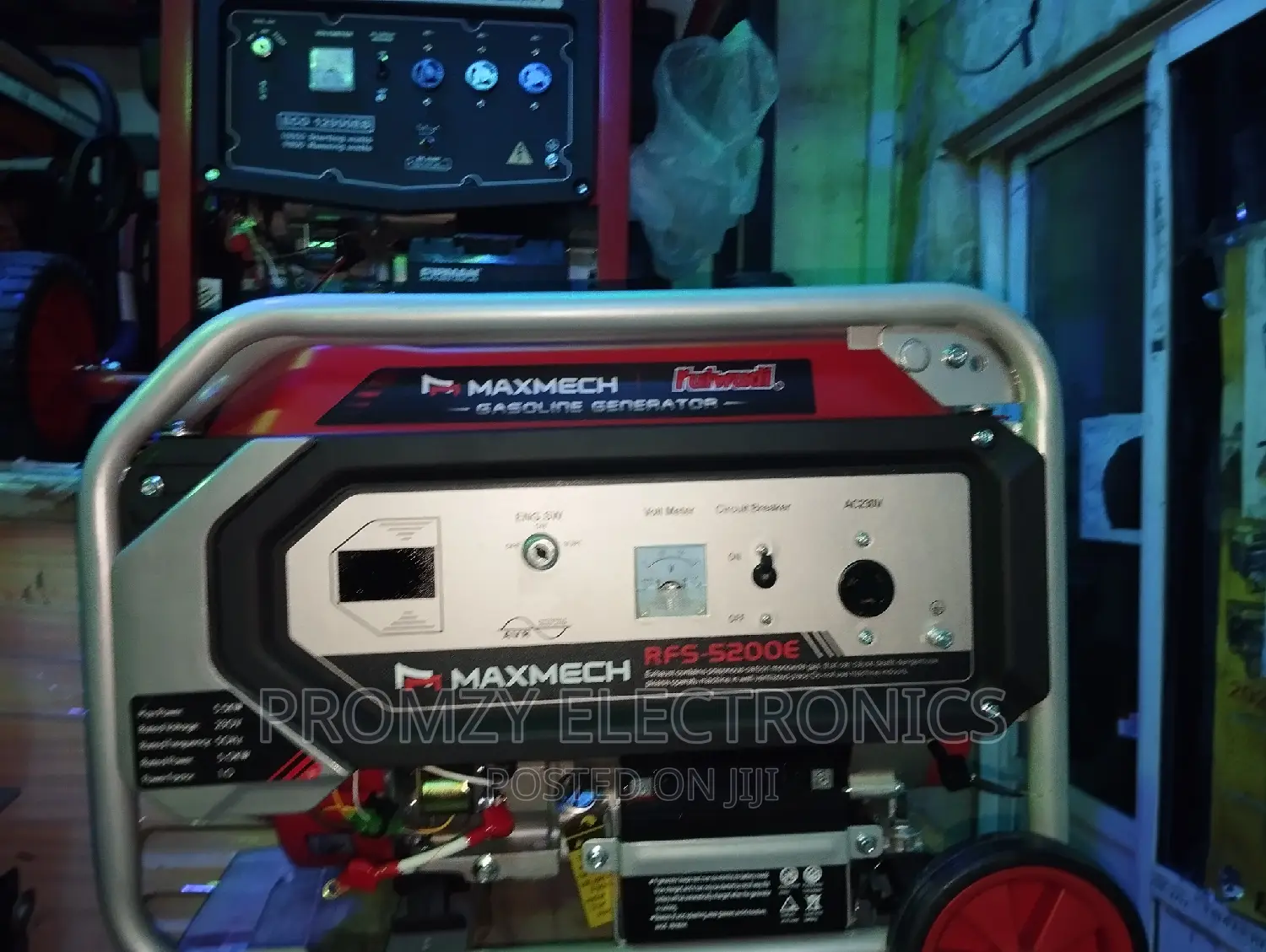 Maxmech Petrol Generator With Warranty One Year