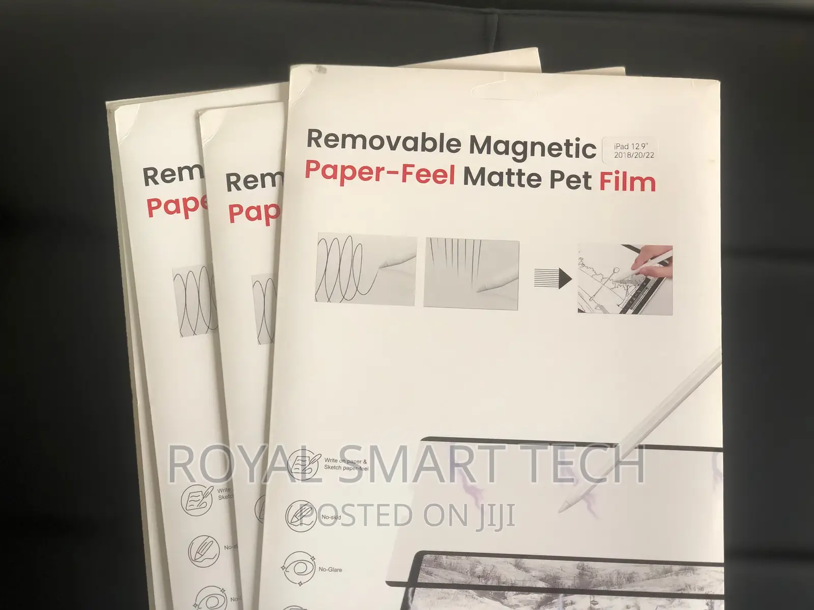 Removable Magnetic Paper-Feel Matte Pet Film
