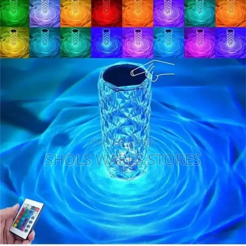 Crystal Lamp for Bedroom Bedside | Atmosphere Lamp Projectio