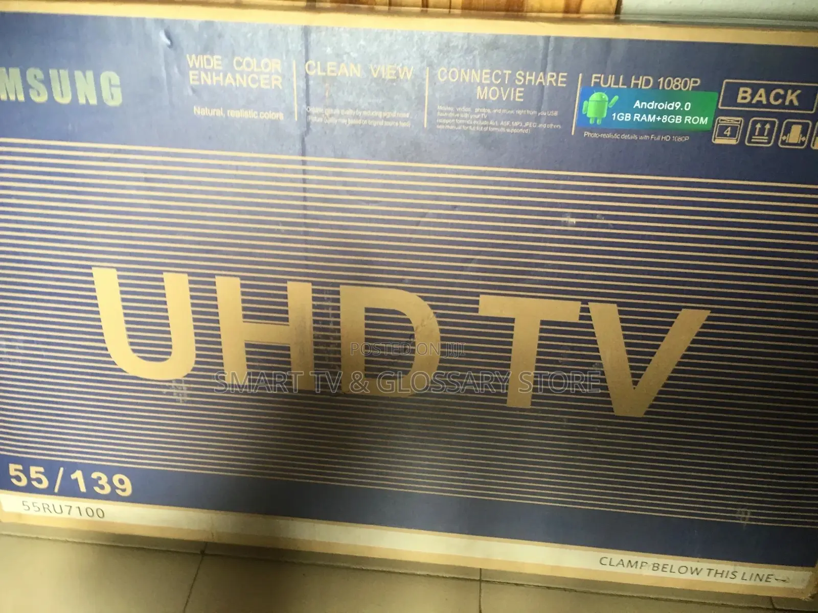55inches Wall Mountable Tv