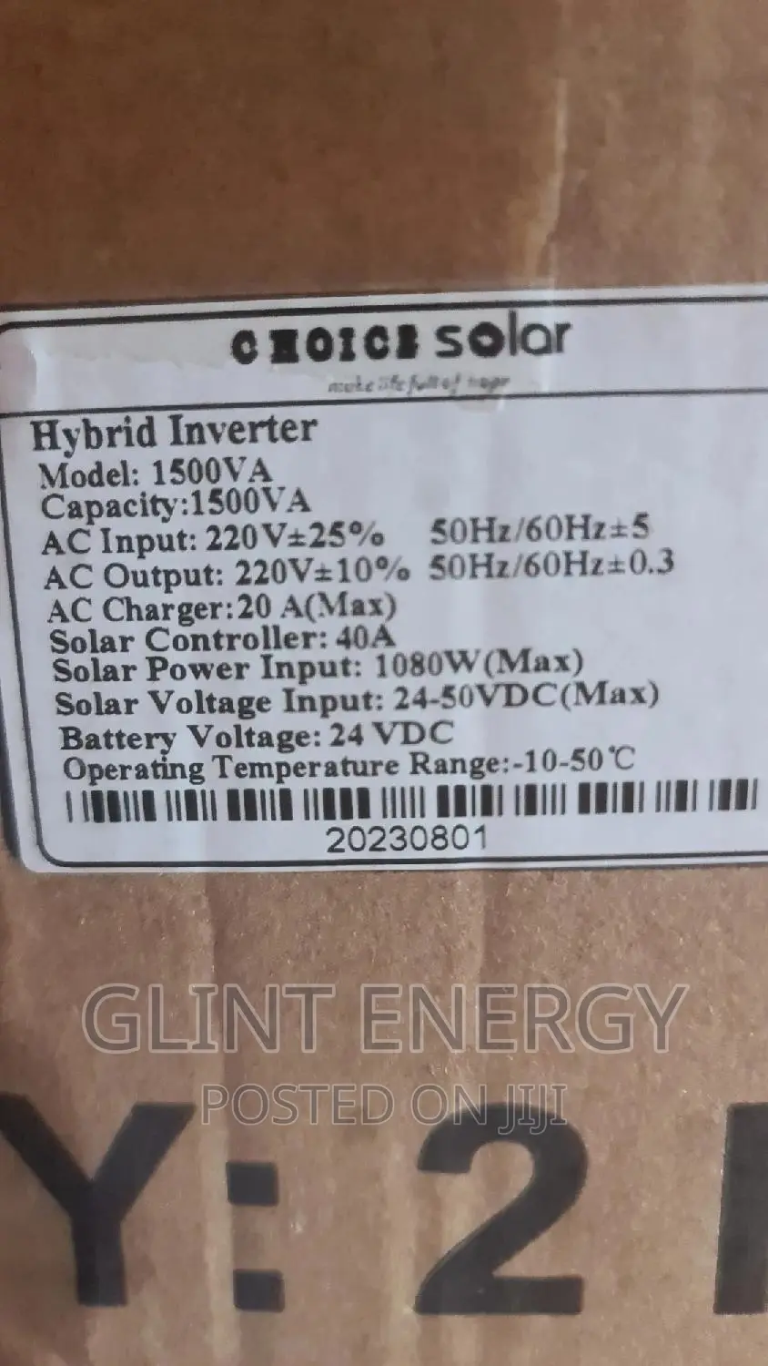 1.5kva 24v Choice Hybrid Inverter