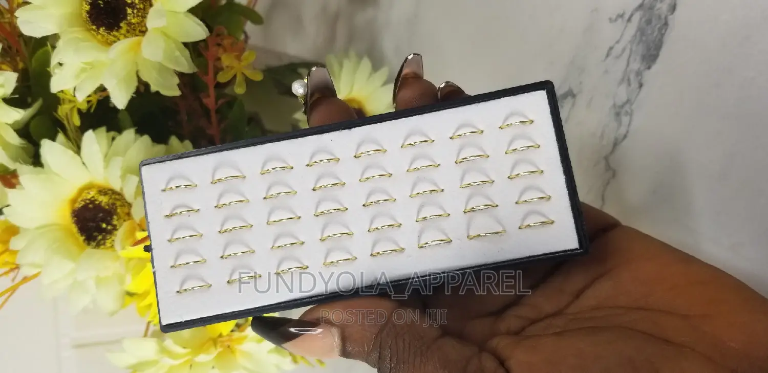 Tiny Gold Steel Nose Ring