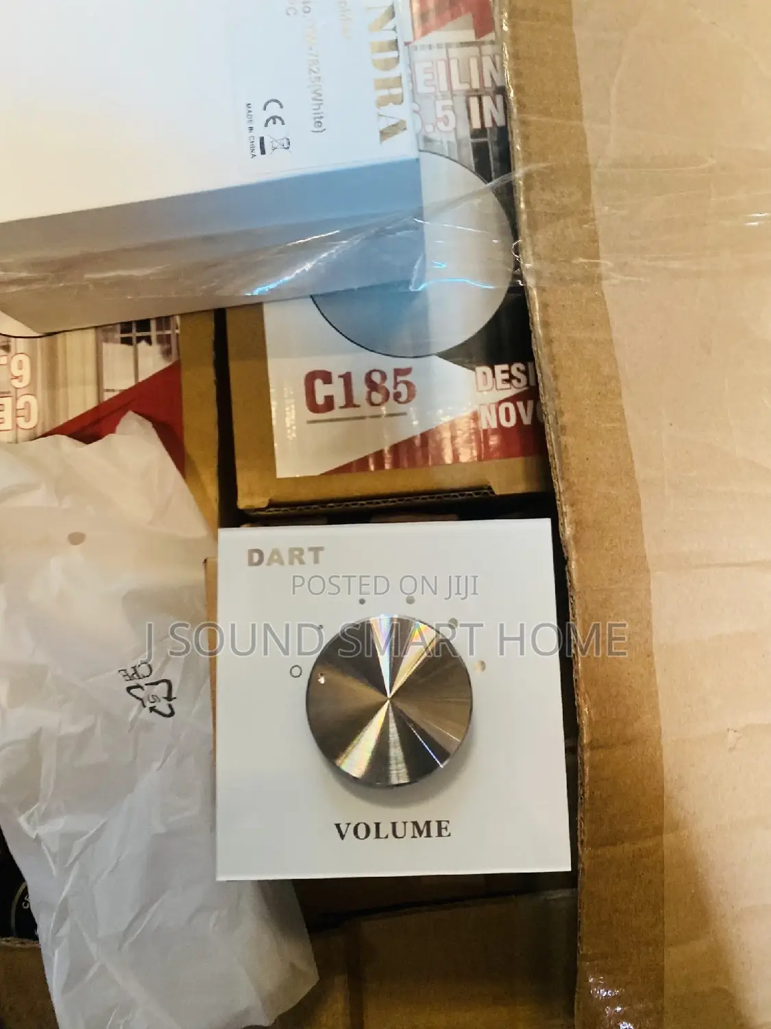 Volume Control for Ceiling Speakers White