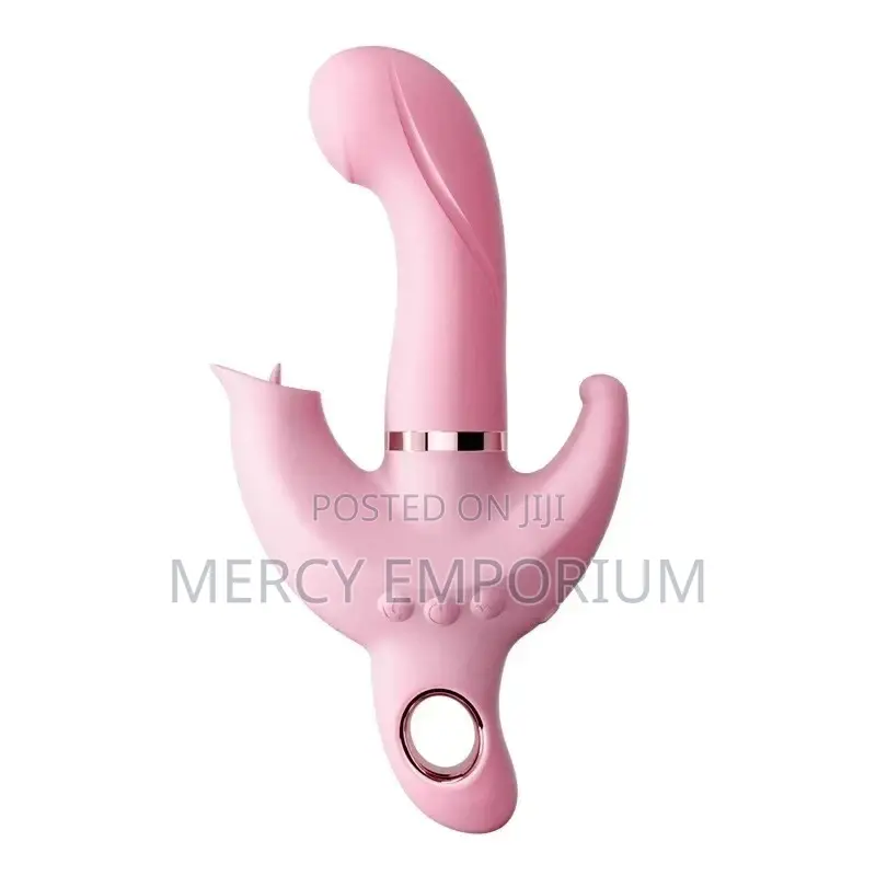 3 Ways Vibrator. G-Spot, Clitoris and Vagina Anal Sex Toy