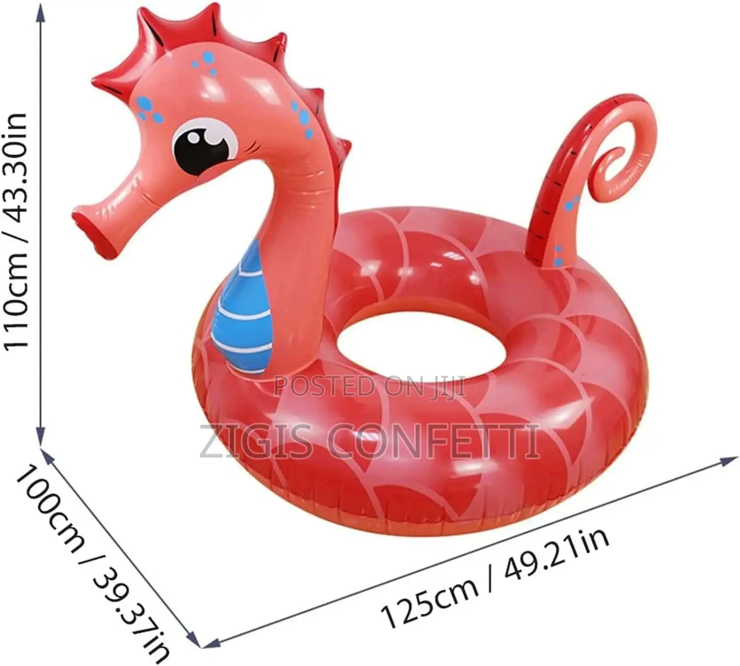 Large Swim Ring Floating Row