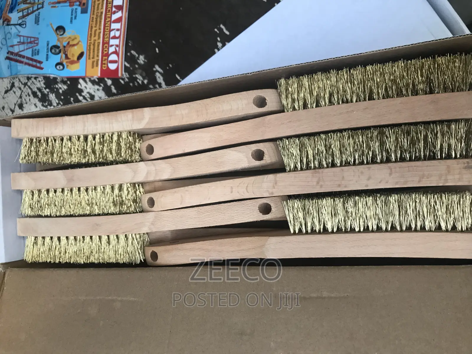 Wire Brush-Brass Bristles
