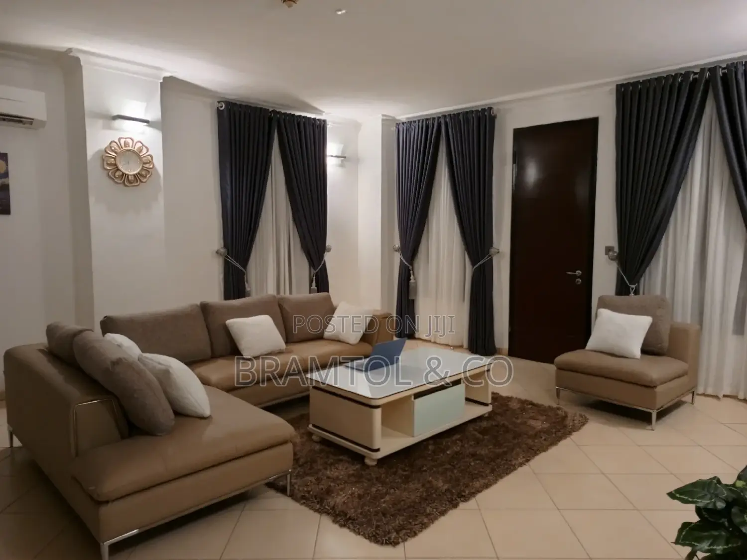 Furnished 3bdrm Townhouse / Terrace in Maitama for rent