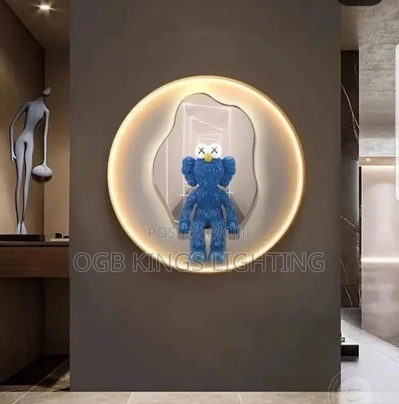 Popular Logo Designer Kaw Decoration Painting LED Wall Lamp