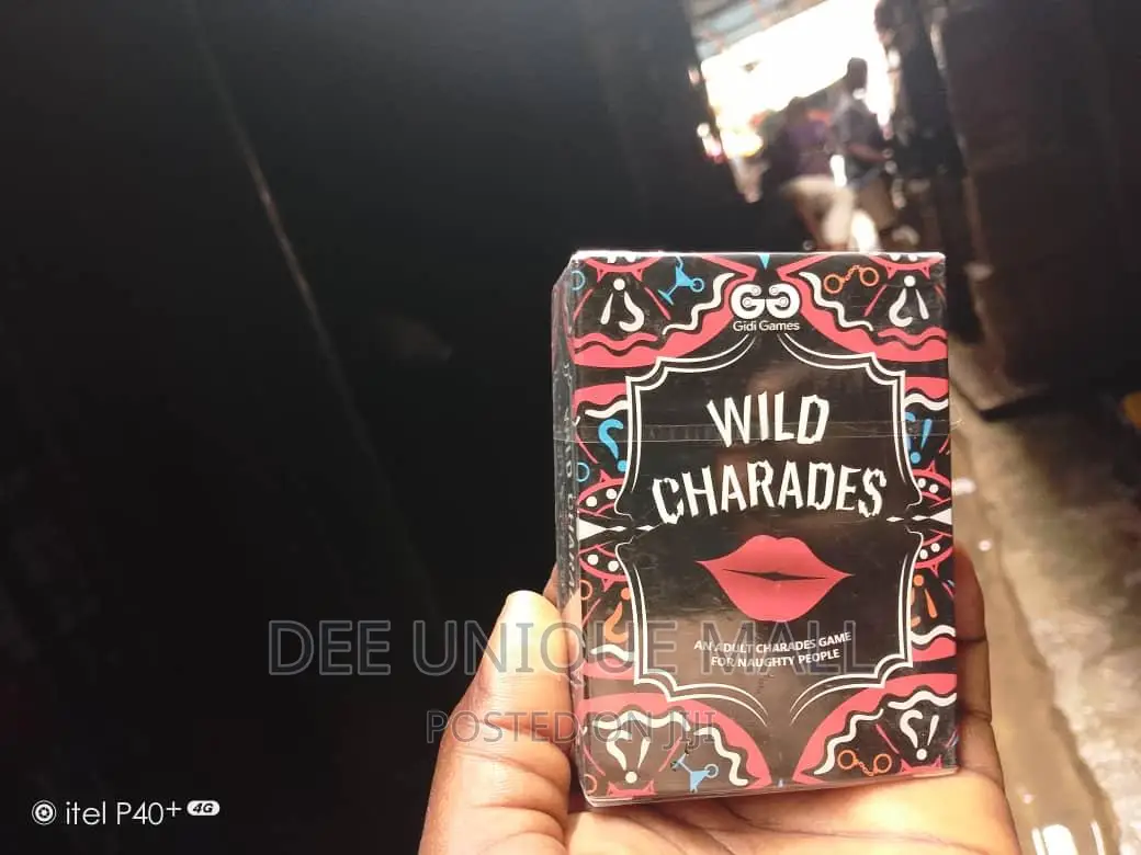 Wild Charades Card Games for Friends Hangout E.T.C