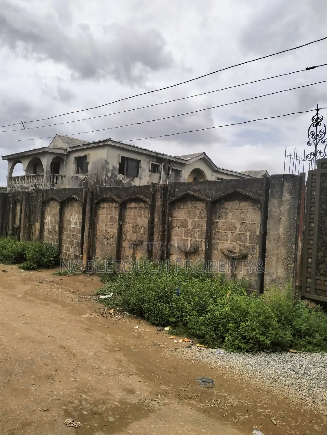 Dry Table Land Off the Major Road at Ijegun Ikotun